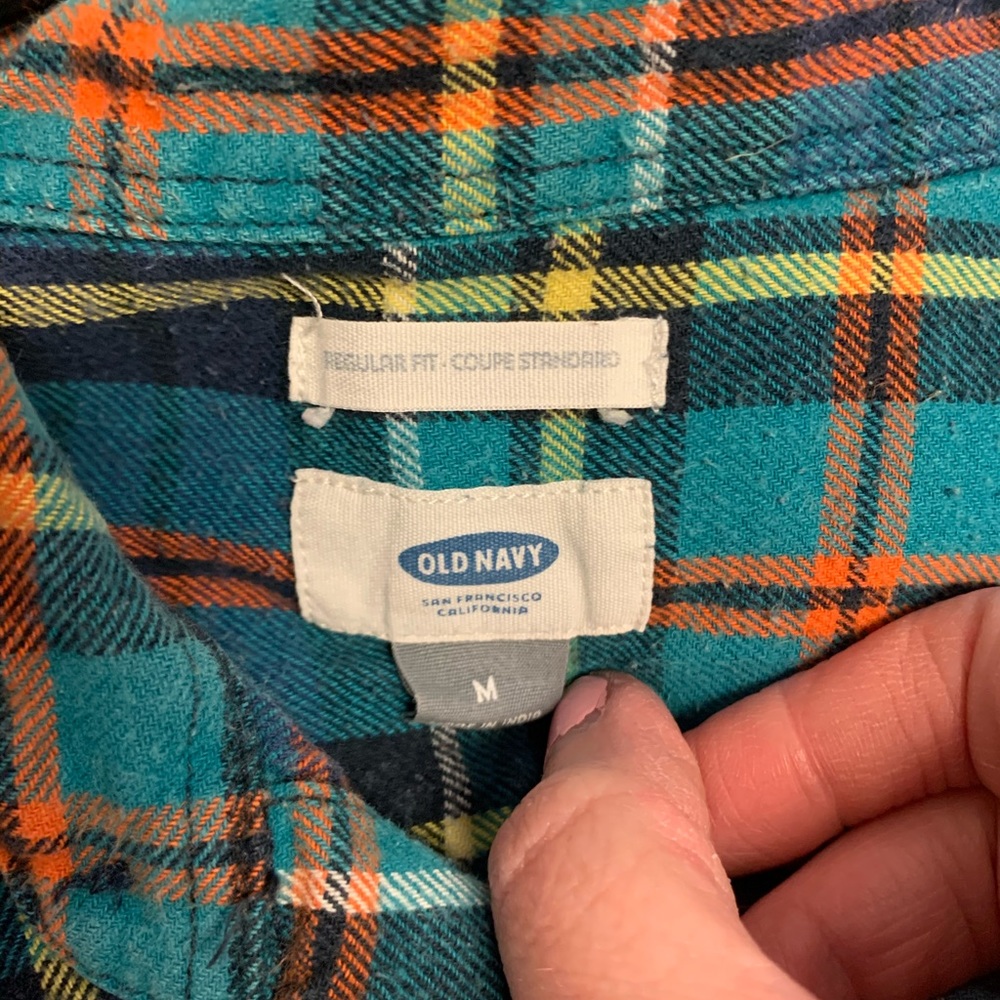 Plaid button down - Picture 3 of 3